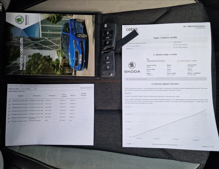 Škoda Scala Hatchback 1,5 l 110 kw