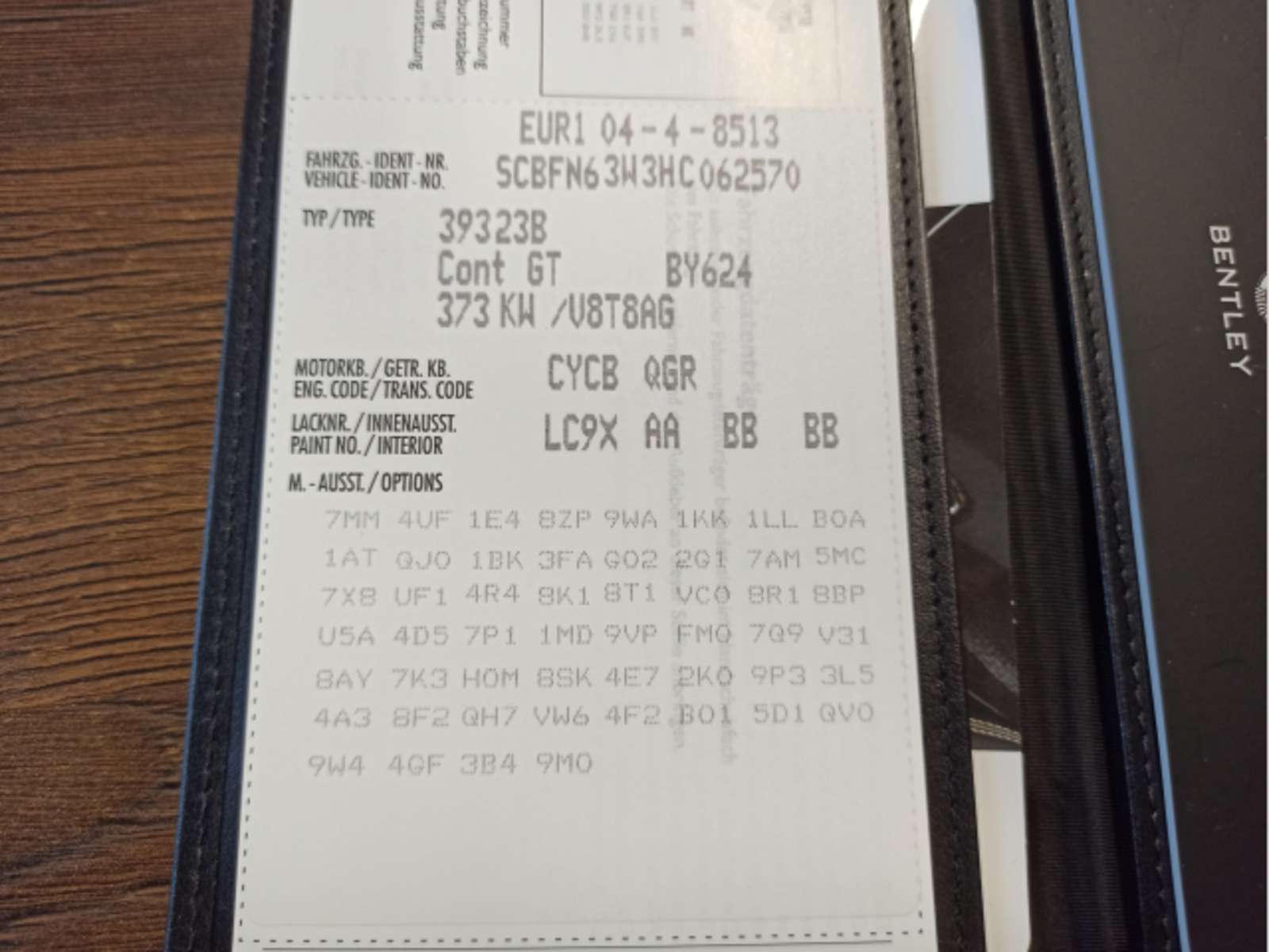 Bentley Continental GT 46