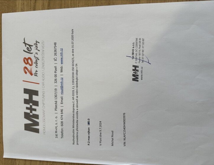 Honda Civic Sedan / Limuzína 1,5 l 134 kw