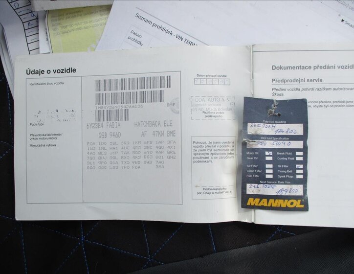 Škoda Fabia Hatchback 1,2 l 47 kw