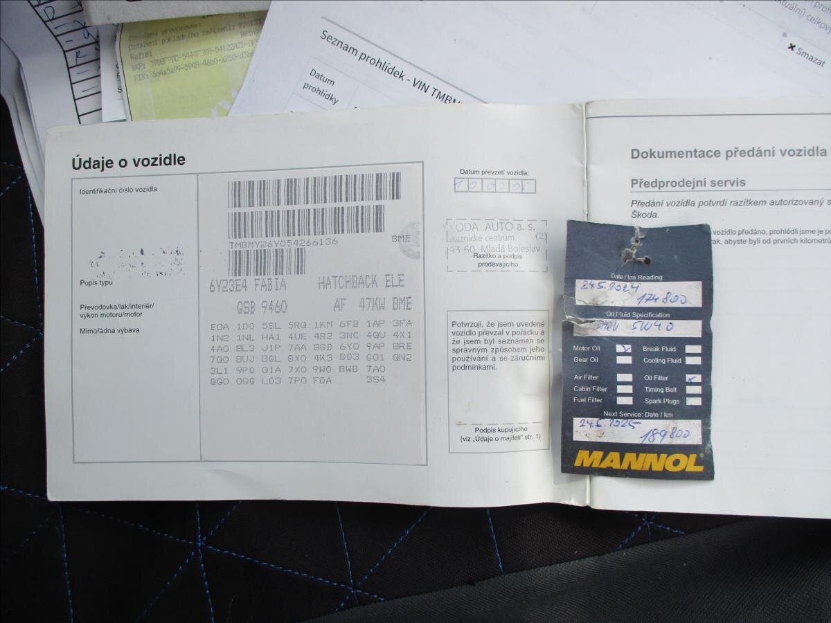 Škoda Fabia Hatchback 1,2 l 47 kw