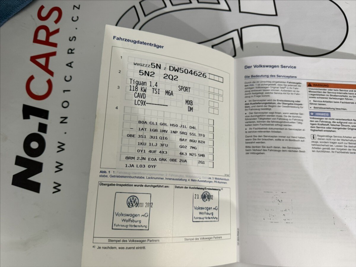 Volkswagen Tiguan SUV / Terénní 1,4 l 118 kw