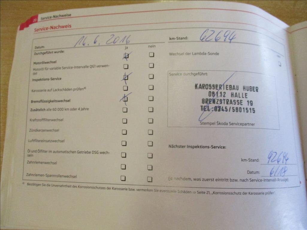 Škoda Fabia Kombi 1,2 l 63 kw