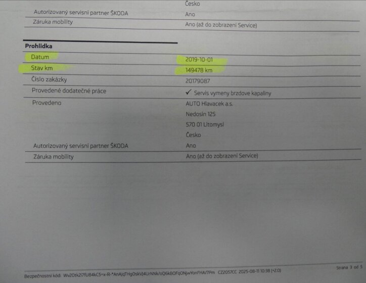 Škoda Rapid Hatchback 1,2 l 77 kw