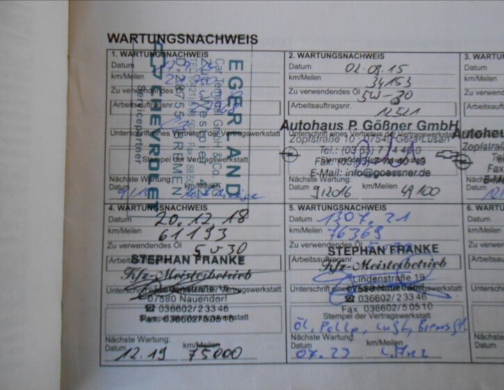 Chevrolet Captiva Kombi 2,2 l 135 kw