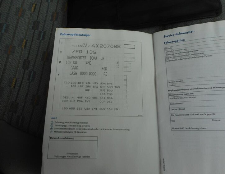 Volkswagen Transporter Valník 2,0 l 103 kw