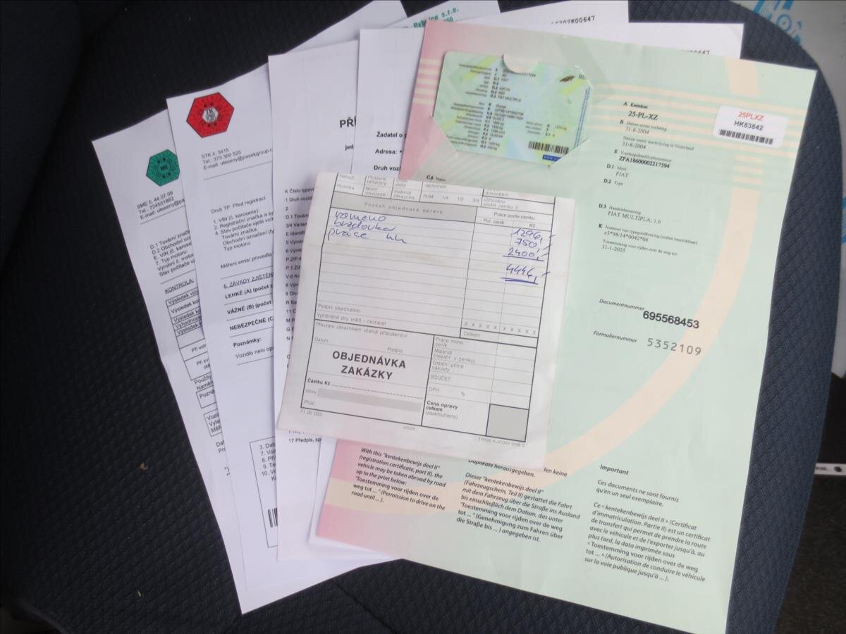 Fiat Multipla MPV 1,6 l 76 kw