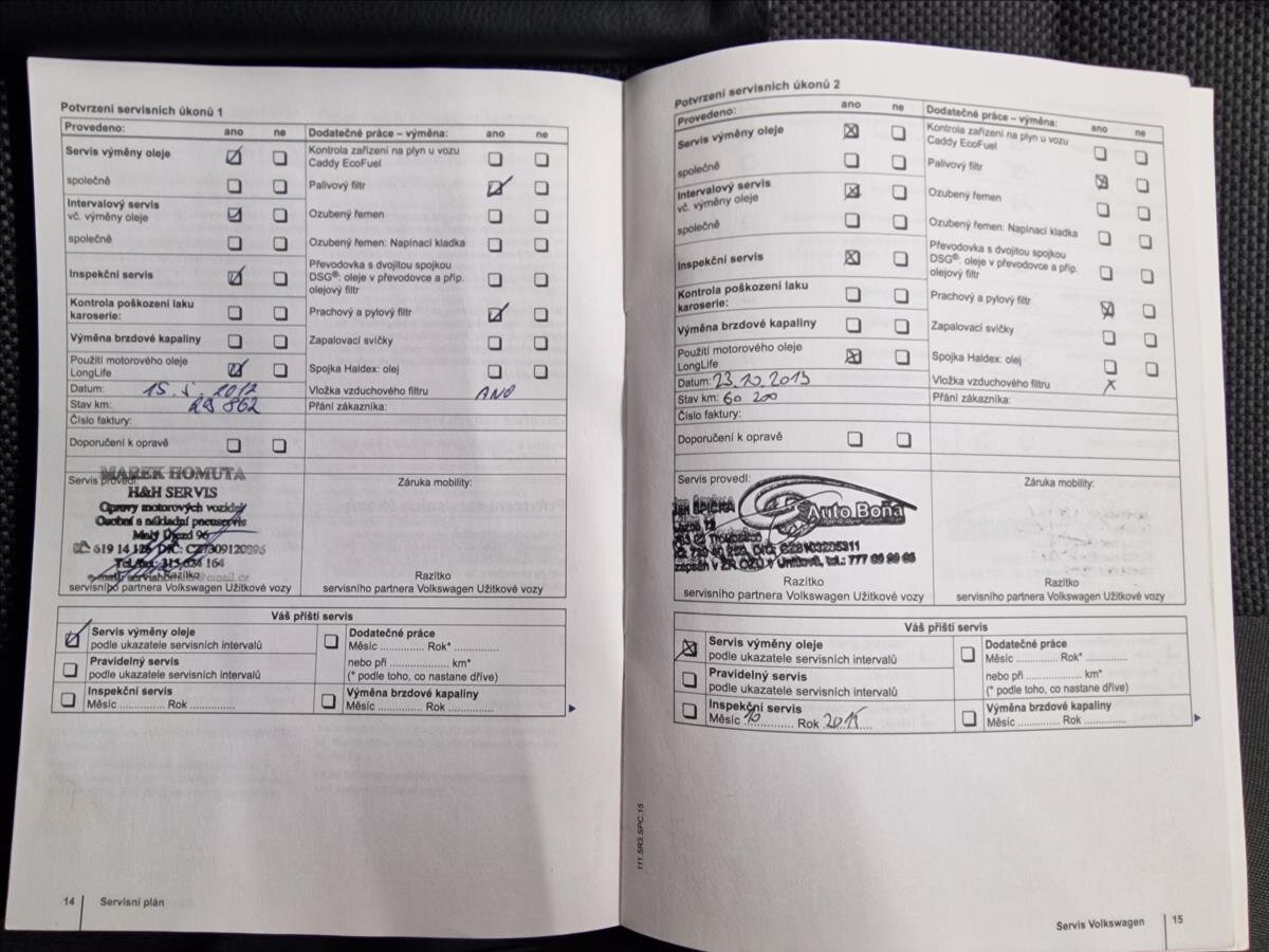 Volkswagen Caddy Kombi 1,6 l 75 kw