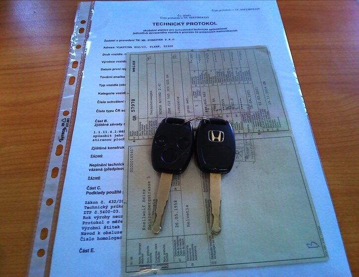 Honda Accord Sedan / Limuzína 2,4 l 140 kw