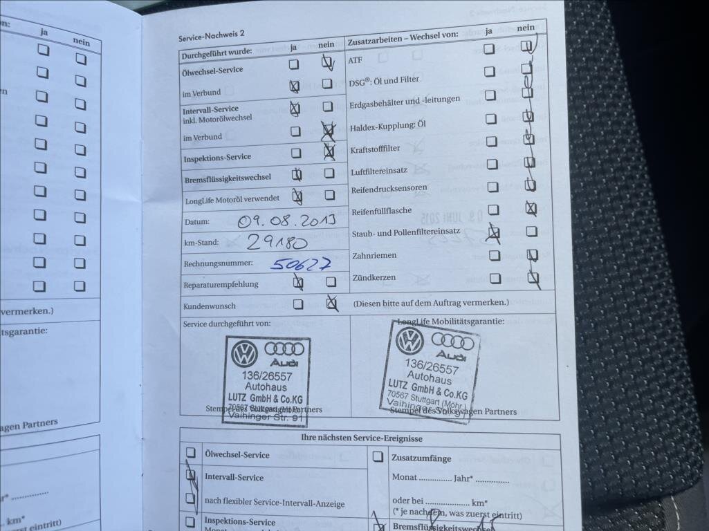 Volkswagen Touran MPV 1,2 l 77 kw