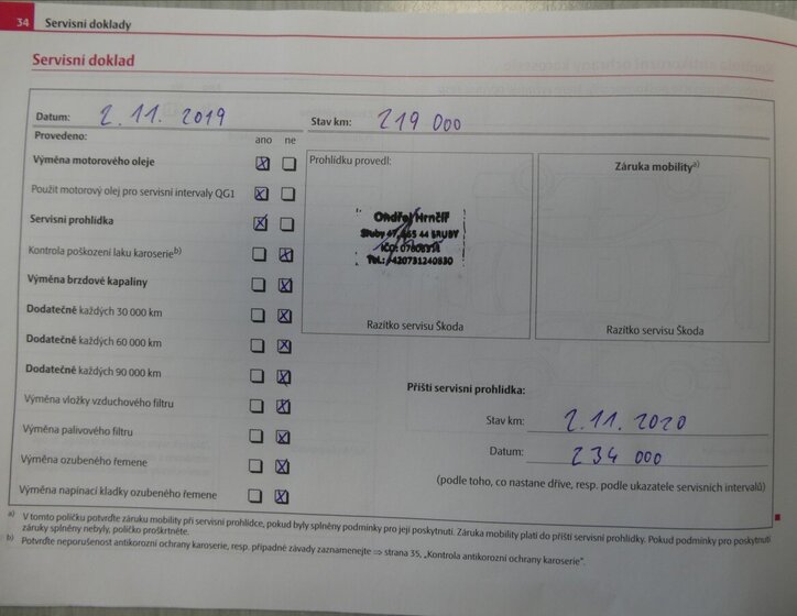 Škoda Octavia Kombi 1,9 l 77 kw