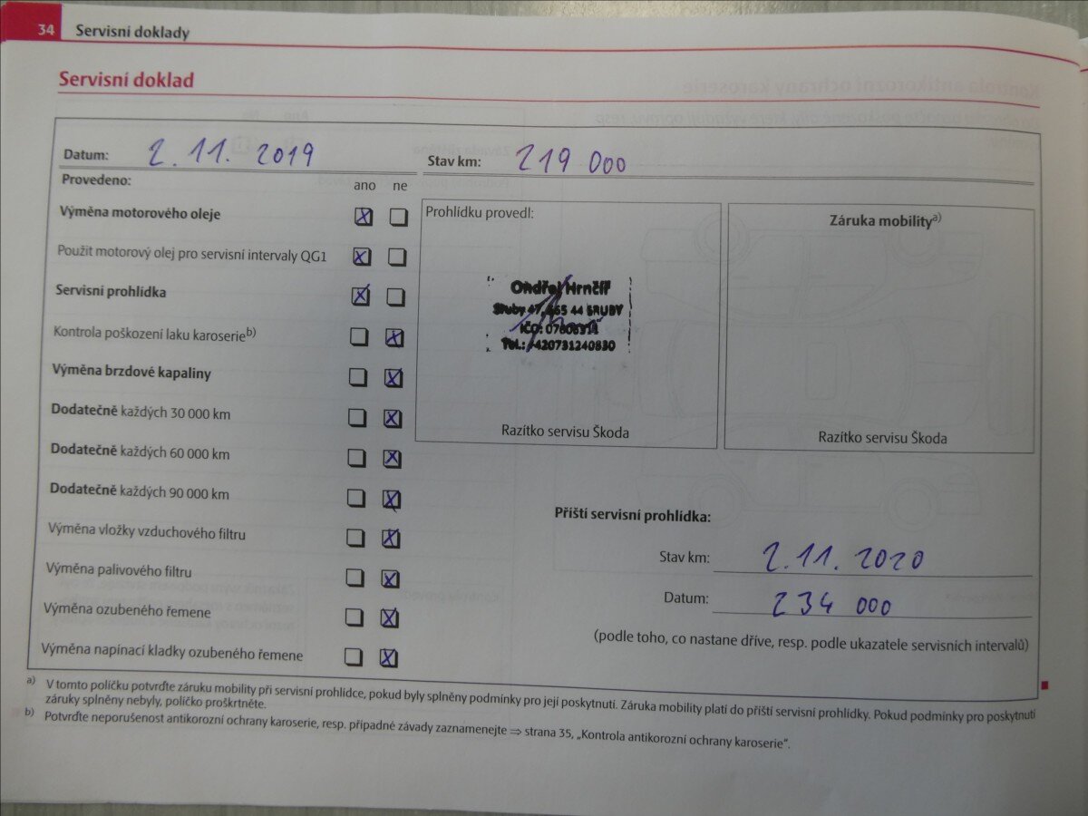 Škoda Octavia Kombi 1,9 l 77 kw