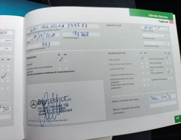 Mercedes-Benz Třídy M SUV 3,0 l 165 kw