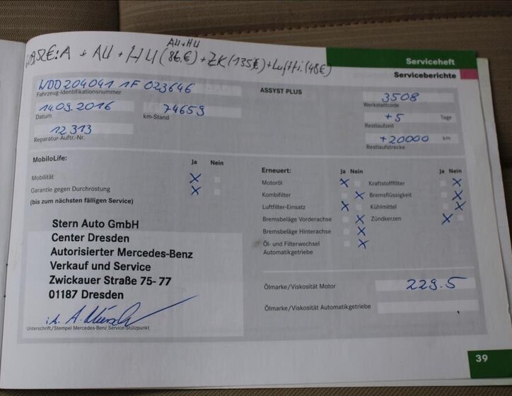 Mercedes-Benz Třídy C 34