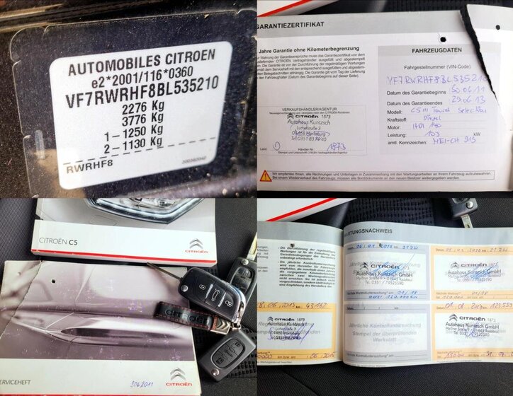 Citroën C5 Kombi 2,0 l 103 kw