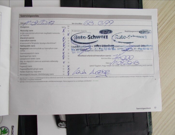 Škoda Fabia Hatchback 1,2 l 63 kw