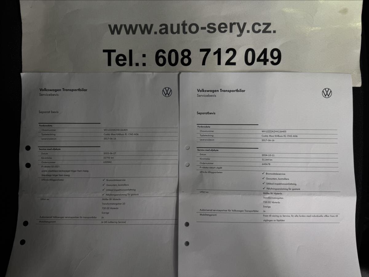 Volkswagen Caddy Ostatní 1,4 l 81 kw