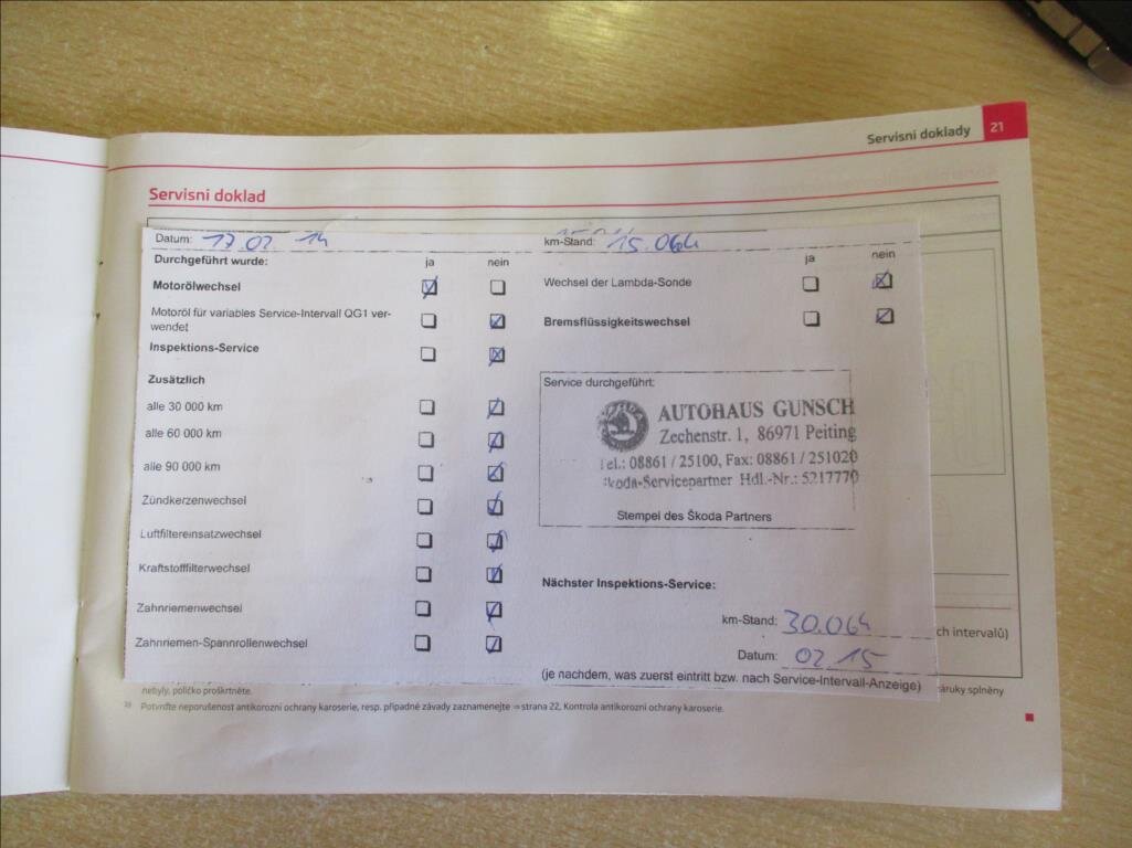 Škoda Fabia Kombi 1,2 l 63 kw