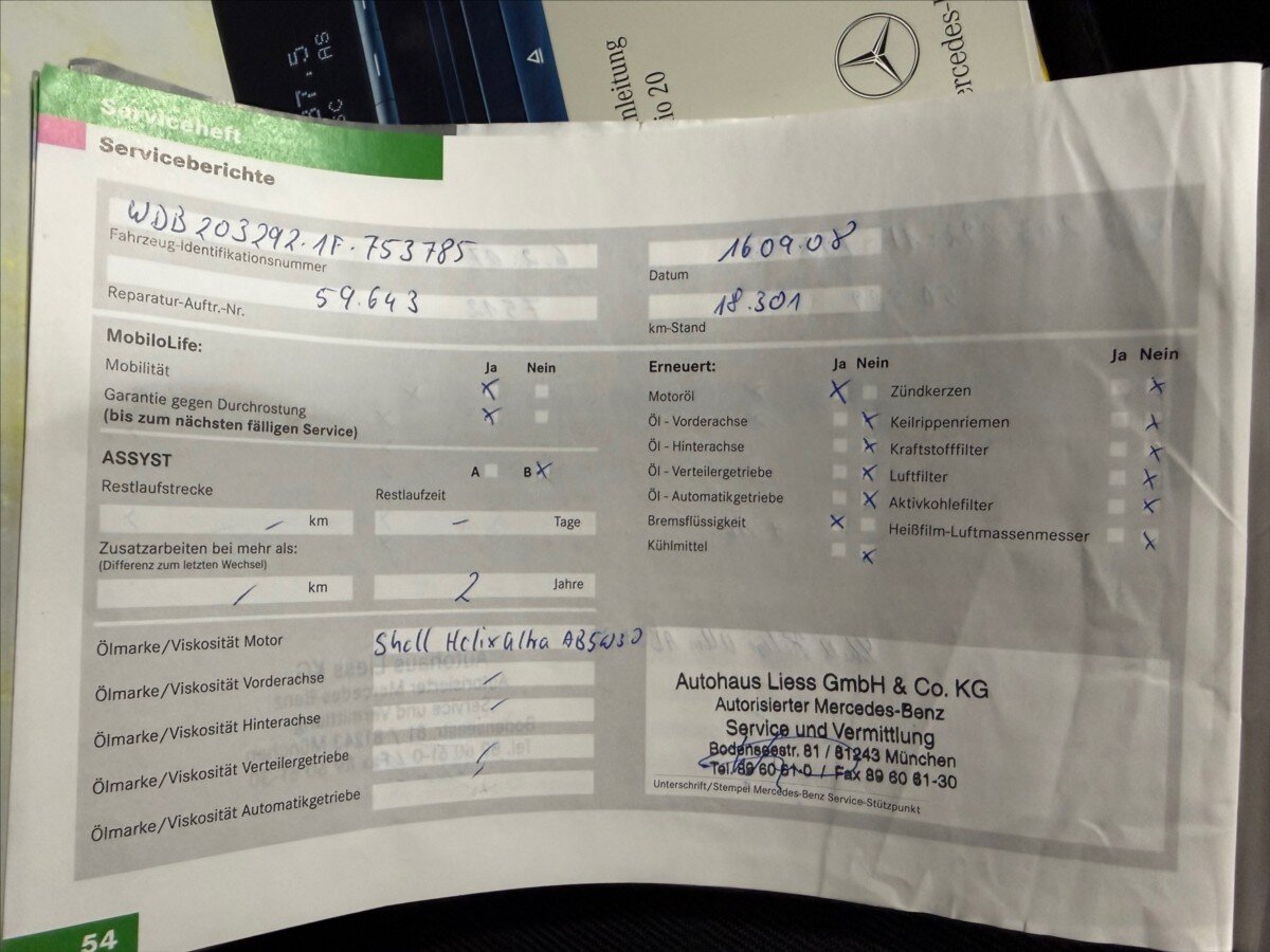 Mercedes-Benz Třídy C Kombi 3,0 l 170 kw