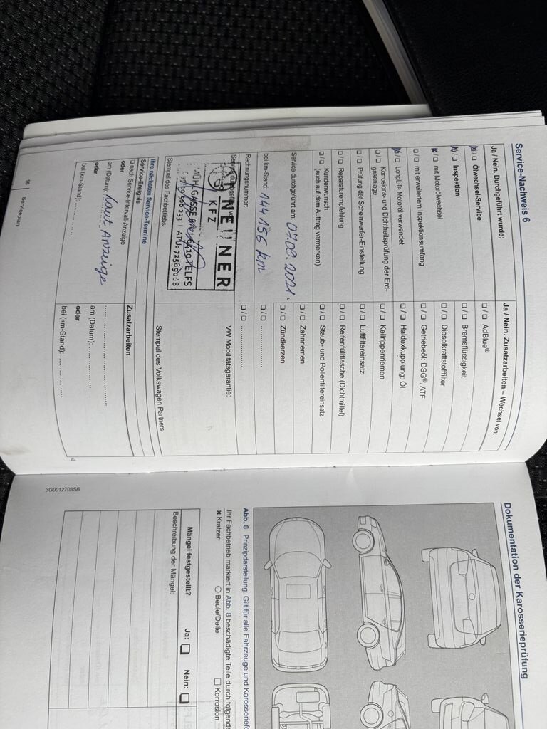 Volkswagen Touran MPV 1,6 l 77 kw