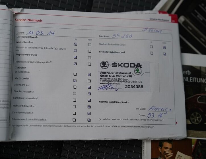 Škoda Superb Sedan 1,8 l 118 kw