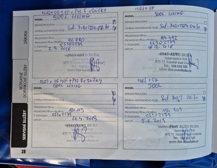 Fiat 500 Kombi 875,0 77 kw