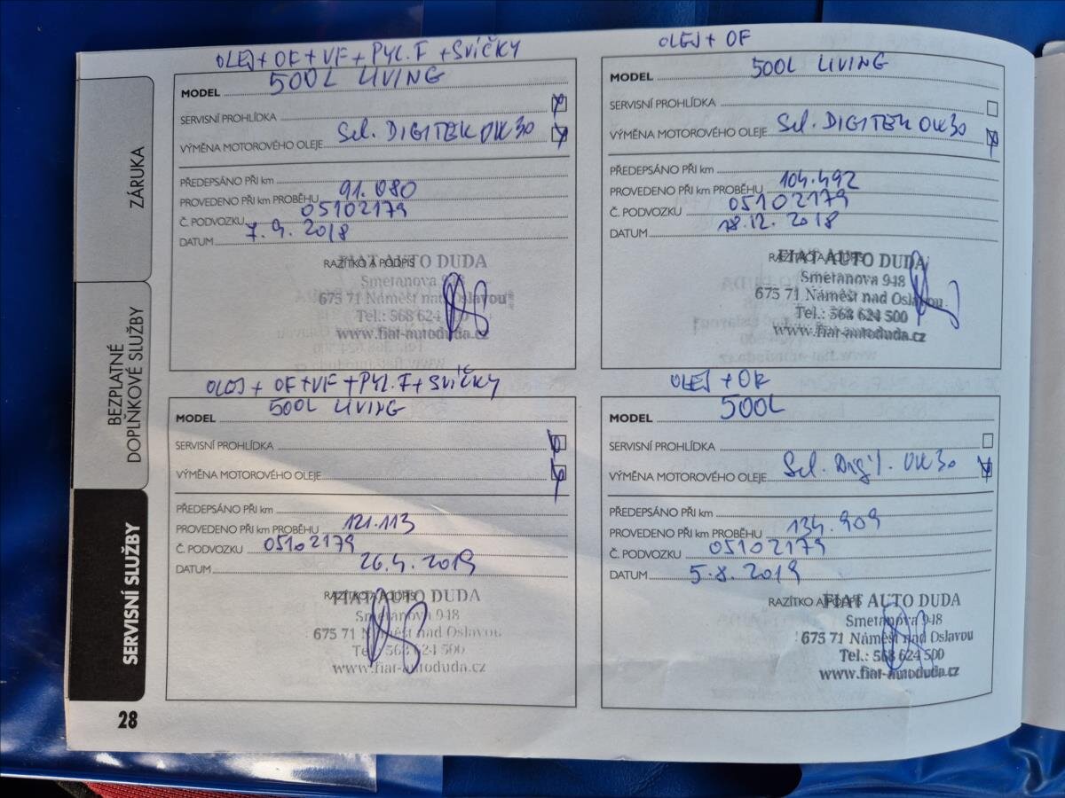 Fiat 500 Kombi 875,0 77 kw