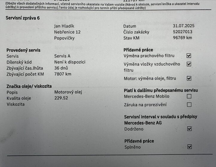 Mercedes-Benz GLC Kombi 2,0 l 143 kw