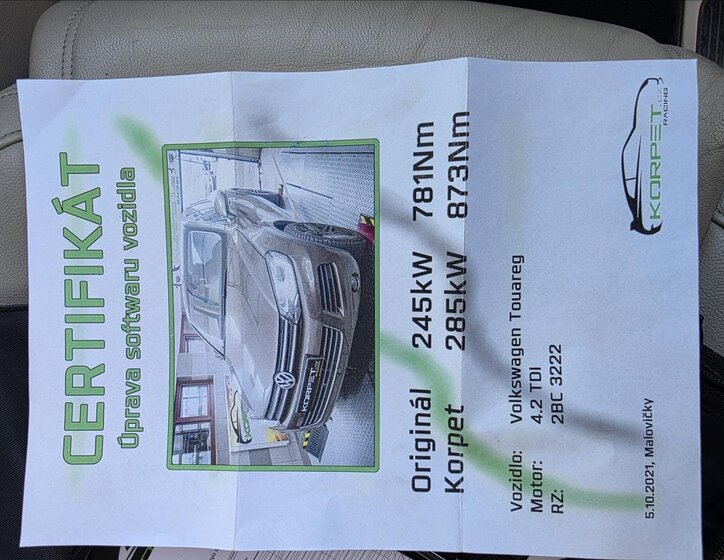 Volkswagen Touareg SUV / Terénní 4,1 l 250 kw