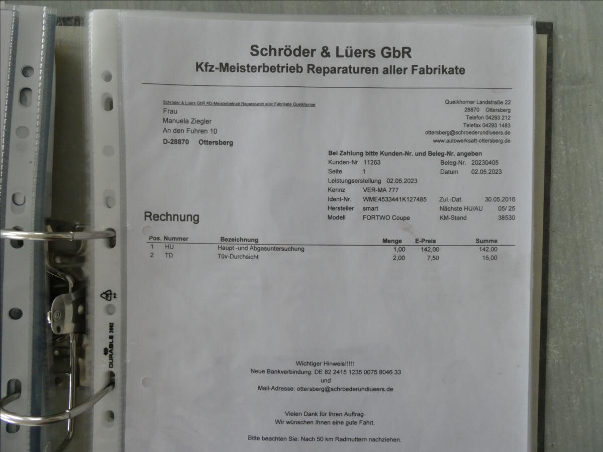 Smart Fortwo Hatchback 898,0 66 kw
