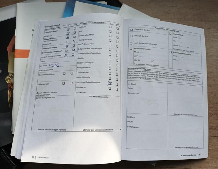 Volkswagen Touran MPV 1,2 l 77 kw