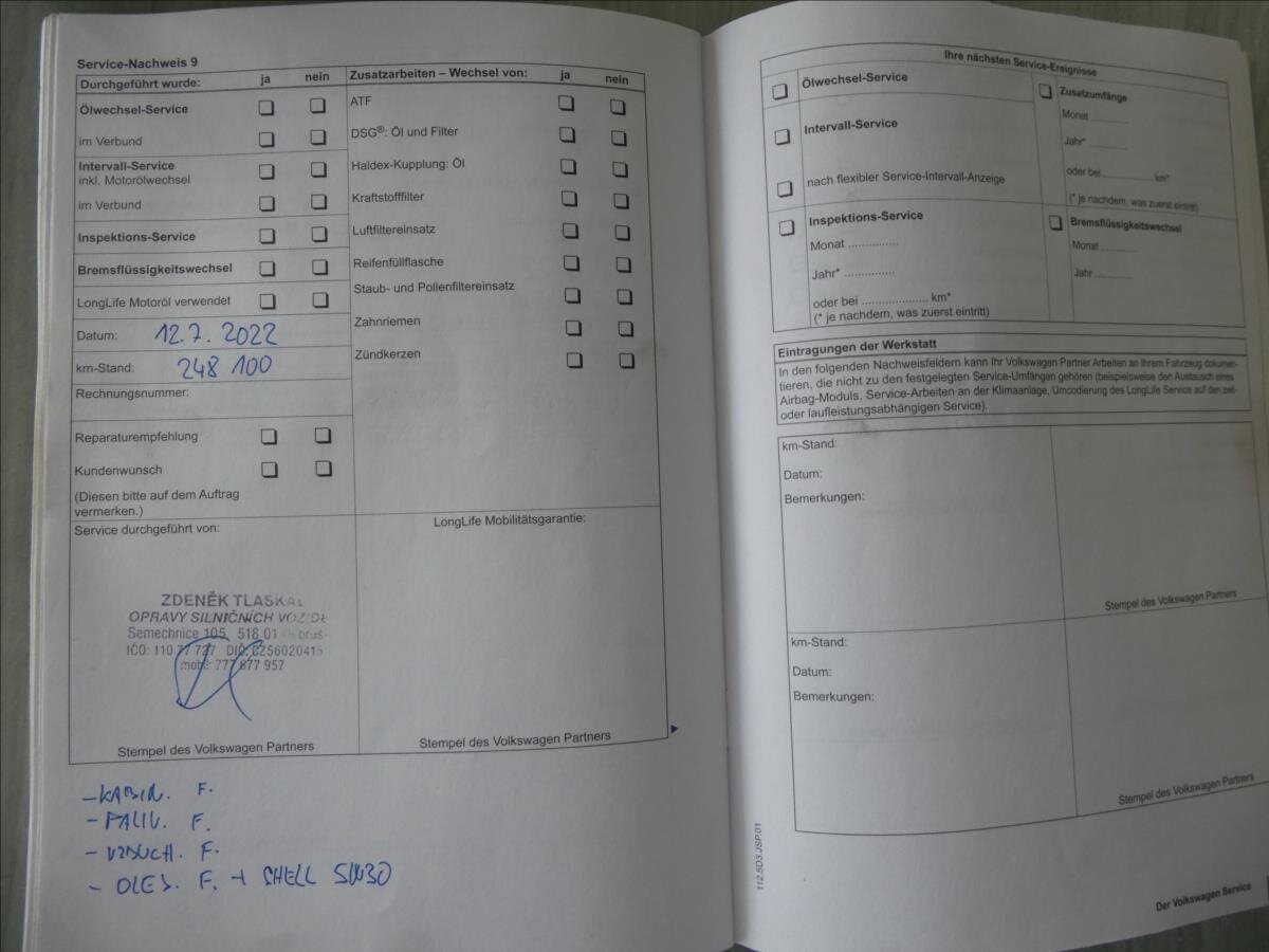 Volkswagen Golf Kombi 1,6 l 77 kw