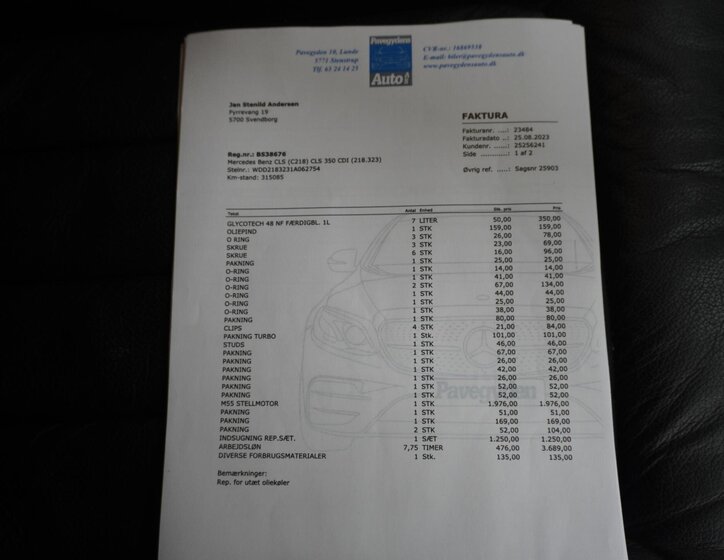 Mercedes-Benz CLS Sedan 3,0 l 195 kw