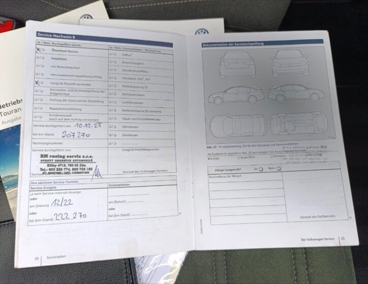 Volkswagen Touran MPV 2,0 l 110 kw