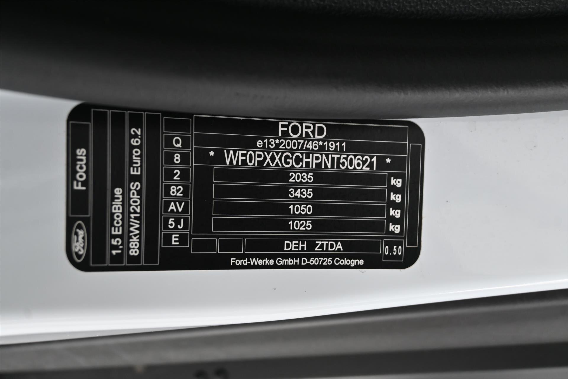 Ford Focus Kombi 1,5 l 88 kw