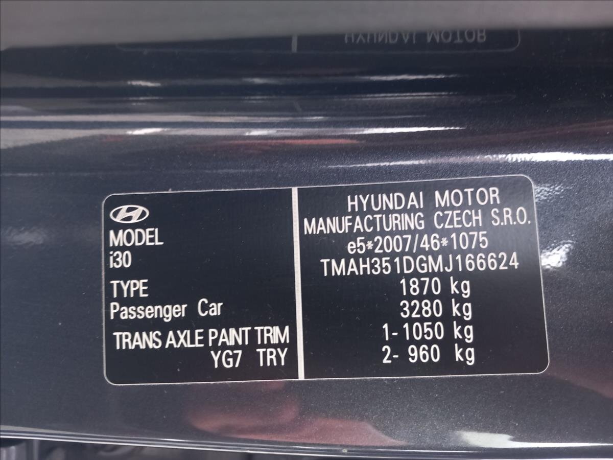 Hyundai i30 Hatchback 1,5 l 117 kw