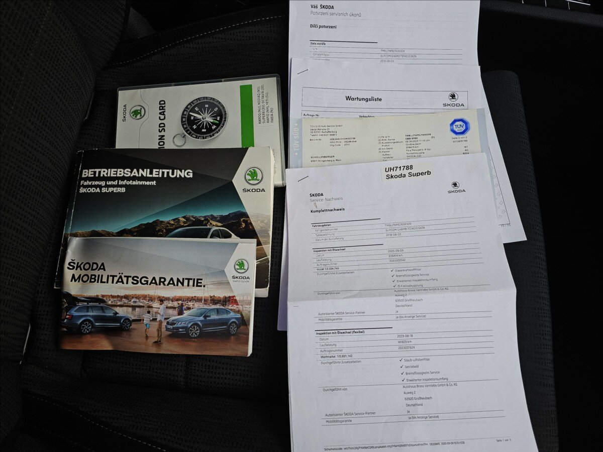 Škoda Superb Kombi 2,0 l 140 kw