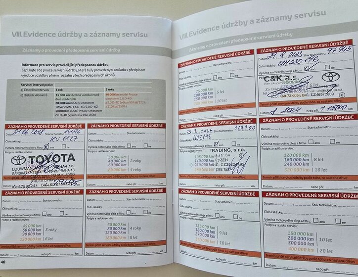 Toyota Corolla Sedan / Limuzína 1,6 l 97 kw